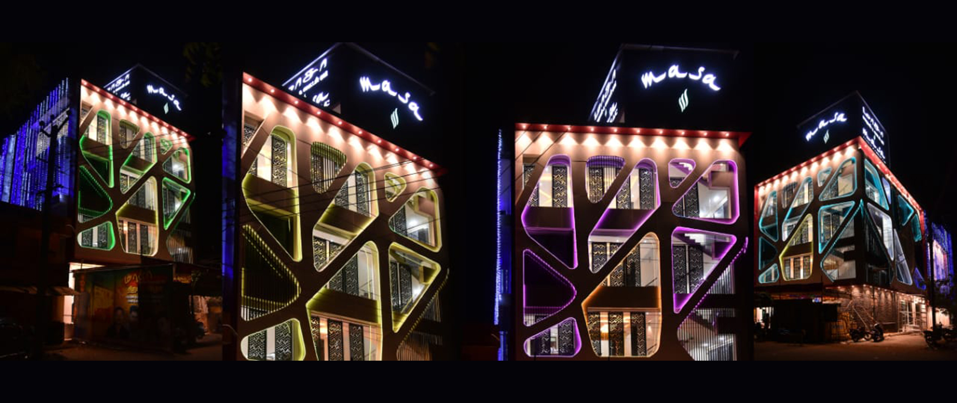 Elevation of masa mahal sivagangai